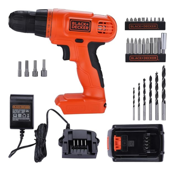 BLACK+DECKER 20V MAX POWERECONNECT Cordless Drill/Driver + 30 Piece Bits