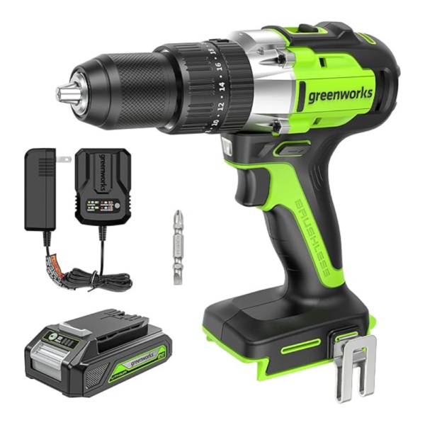Greenworks 24V Brushless 1/2" Hammer Drill