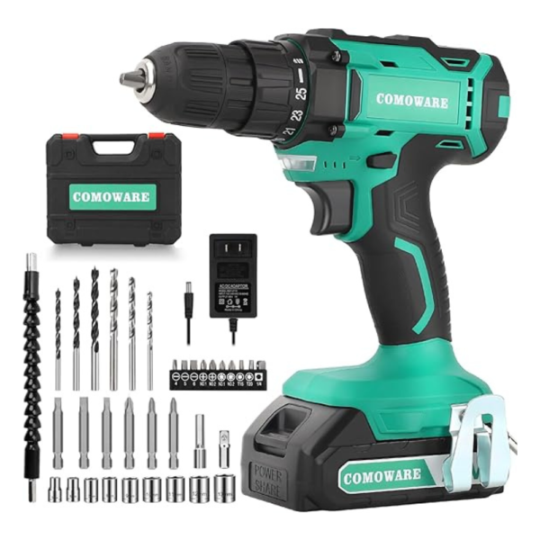 COMOWARE 20V Cordless Drill
