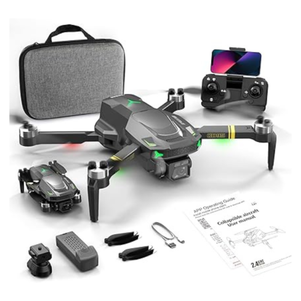 Drone with Camera, 1080P HD Foldable Drone