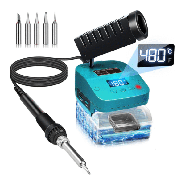 Cordless Soldering Iron for Makita 18V Battery Fast Heating