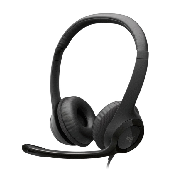 Logitech H390 Wired Headset for PC/Laptop, Stereo Headphones